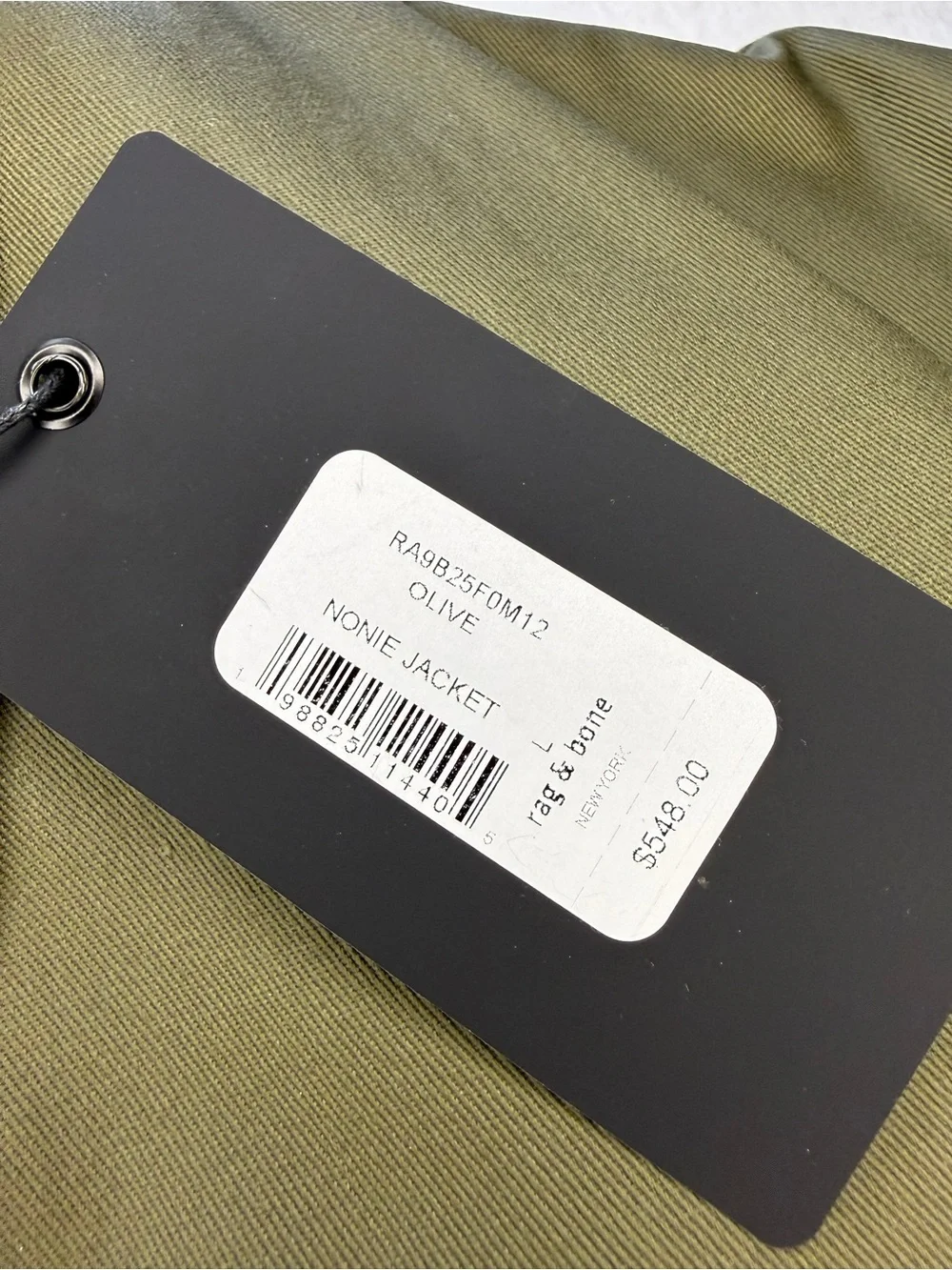 Rag & Bone Nonie Cotton Field Jacket NWT Zip Out Liner 3 Coats in 1 $548 Retail